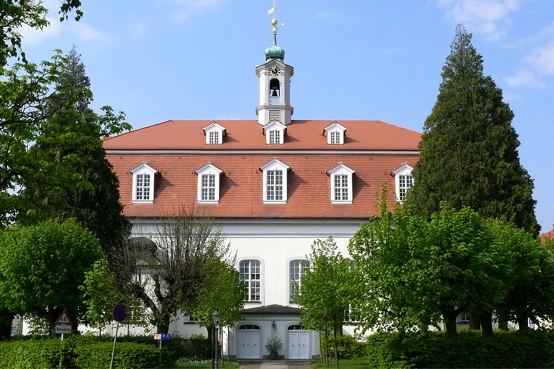 Der Große Saal in Herrnhut